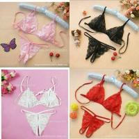 ราคา (ฟรีส่ง)ลูกไม้ซีทรู ชุดนอนเซ็กซี่ เปิดจุกแหวกเป้า (60871849)