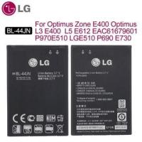 ราคา แบตเตอรี่เกรดแท้ LG Optimus Zone E400 BL-44JN Optimus L3 E400 L5 E612 EAC61679601 P970 E510 LGE510 P690 E730 1500mAh (3868782363)
