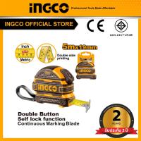 ราคา INGCO ตลับเมตรขนาด 5Mx19mm. รุ่น Rubber HSMT08519 ตลับเมตร5เมตร เมตร (18663246848)