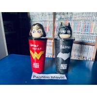 ราคา Batman & Wonder women (แบทแมน และ วันเดอร์ วูแมน) แก้วน้ำ+ท๊อปเปอร์ (43101192307)