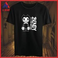 ราคา Bendy AND the ink machine tshirt / TEE 100% COTTON/ KIDS AND ADULT ( A DESIGN ) (21889186303)