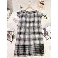 ราคา มือสอง เดรสสก็อตขาวดำ BRAND:ญี่ปุ่น (23738940245)