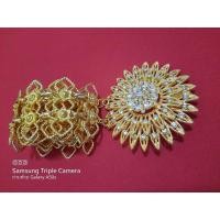 ราคา เข็มขัดชุดไทยสีทองประดับเพชร (9768696410)