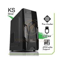 ราคา ATX CASE (NP) CUBIC RHINO (BLACK/SILVER) (3095547556)