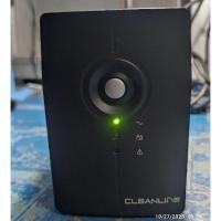 ราคา เครื่องสำรองไฟ CLEANLINE UPS 1000VA/550W เครื่องเปล่า ไม่มี ฺBATT มือสอง (48450238606)