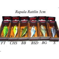 ราคา เหยื่อปลอม RAPALA RATTLIN ขนาด 5ซม. , 7 ซม. (5975069217)