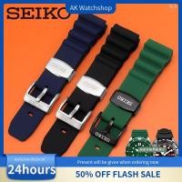 ราคา SEIKO 5 Sports & Prospex 22mm Silicone Dive Watch Band - เข้ากันได้กับ Tuna Can/SKX007 - สายรัดยางกันน้ําสําหรับผู้ชาย (29737862753)