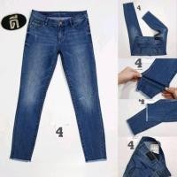 ราคา 4.เอววัดจริง 27 กางเกงยีนส์ผู้หญิง ซีเค SKINNY MID RISE ANKLE ปลายขาปล่อย (7418590388)