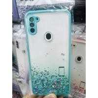 ราคา พร้อมส่ง เคสกากเพชร หลังใส ขอบนิ่มA11 A12 A3s A53 oppo A15 A5s F9 oppo A31 A9(2020)A5(2020) (8317876810)