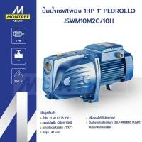 ราคา PEDROLLO ปั๊มน้ำเซฟไพมิง 1HP 1" รุ่น JSWM10M2C/10H ปั๊มน้ำแบบไม่ต้องล่อน้ำ โดย Montree More (28692575826)