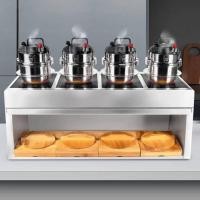 ราคา เตาแม่เหล็กไฟฟ้าพร้อมหม้อสำหรับร้านอาหาร หม้อหุงข้าวแรงดันพร้อมเตา สินค้าพรีออเดอร์ (40618928920)