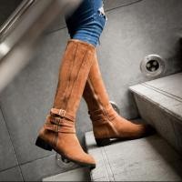 ราคา รองเท้าบูท มือสอง กึ่งหนังกลับ (2215013197)