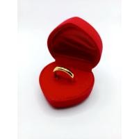 ราคา แหวนหุ้มทองแบบเกลี้ยงฝังพลอยนพเก้า (44211059463)