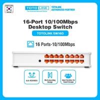 ราคา TOTOLINK SW16D 16-Port 10/100Mbps Desktop Switch (43555783959)
