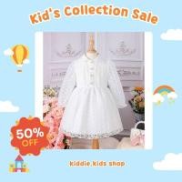 ราคา ชุดเดรสเด็กหญิงลูกไม้สีขาวสุดไฮโซ / Shein kids / พร้อมส่ง (19886771230)