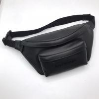 ราคา Balenciaga Belt Bag Leather Black on Black (5951913566)