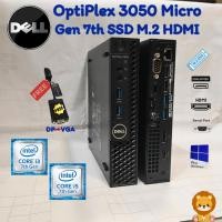 ราคา Dell Optiplex 3050 micro mini PC i5 i3 Gen 7th M.2 HDMI DDR4 คอมพิวเตอร์พร้อมใช้งาน สินค้าพร้อมส่ง (24039700682)