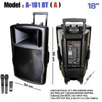 ราคา ลำโพงอเนกประสงค์ ลำโพงล้อลาก ลำโพงบลูทูธ ตู้ลาก 18 นิ้ว15,000W pm.po รุ่น ml-2212 / ML-858 / A181 (6954121717)