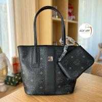 ราคา [พร้อมส่ง] ของแท้100% MCM Reversible Mini Liz Shopper in Visetos (23688477243)