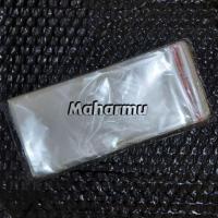 ราคา ต่อแพ็ค บรรจุ 100 ชิ้น Opp กาวพลาสติกพลาสติกเงินขนาด 7x15 ซม., 7x16 ซม. และ 8x16 ซม. สีใสใส (40472038848)