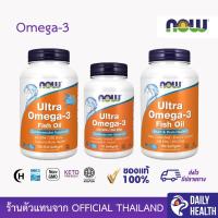 ราคา Now Foods โอเมก้า 3 | Ultra Omega 3 500EPA/250DHA Fish Oil 1000 mg 90/180 Softgels/Fish Softgels (27023174197)