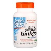 ราคา [พร้อมส่ง] Doctor's Best, Extra Strength Ginkgo, 120 mg, 120 Veggie Caps (2804229205)