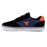 ราคา รองเท้ายี่ห้อ FALLEN รุ่น THE GOAT สี BLACK/PURPLE/ORANGE - Vulc (25891222544)