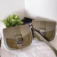 ราคา COACH GEORGIE SADDLE BAG (7894089644)