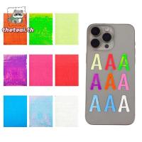 ราคา THETEAI Scrapbooking สติกเกอร์,กันน้ําตัวอักษรภาษาอังกฤษเลเซอร์สติกเกอร์,ตลกดิจิตอลที่มีสีสัน DIY ตกแต่งไวนิล Decals Scrapbooking (50100559551)