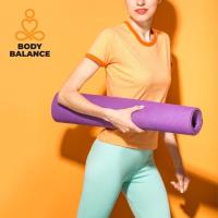 ราคา BODY BALANCE เสื่อโยคะ Yoga Mats หนา 6 mm #พรมโยคะ #เสื่อโยคะ #Yoga (41217059554)