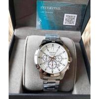 ราคา Seiko Japan Chronograph White Dial Analog Quartz (21447964298)