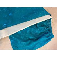 ราคา ชุดไทยเด็กหญิง โจงกระเบนสีครีม+สไบเกาะอกสีเขียวฟ้า (19746448780)