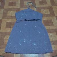 ราคา เสื้อผ้ามือสองมินิเดรสสีชมพูกะปิ คล้องคอ (24445050052)