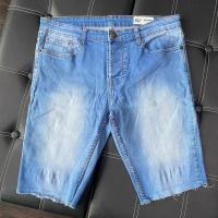 ราคา AA13มือสอง เอว เอว 34“-36” กางเกงยีนส์ผู้ชายสีอ่อน ขาสามส่วน เฟดสีอ่อนที่ขา เอวต่ำ ผ้ายีนส์ยืดมาก สภาพดี (27609048246)