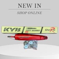 ราคา โช๊คอัพ หน้ารถตู้ TOYOTA COMMTER KYB SUPER RED KP-8454010-D โช้คหน้าโตโยต้าคอมมูเตอร์ KP-344493H คู่ละ/BEGNHL (40375097968)