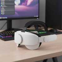 ราคา สายรัดปรับระดับได้สําหรับ Oculus Quest 2 และ Meta Quest 2 VR, เพิ่มการสนับสนุนและประสบการณ์การเล่นเกม (เฉพาะสายคาดศีรษะ) (40026268548)