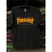 ราคา เสื้อยืดมือสอง THRASHER สีดำ (43802462750)