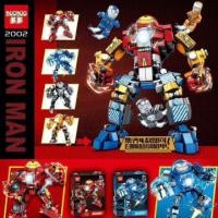 ราคา ส่งฟรีEMSไม่ต้องใช้โค้ด DuoDuo2002:Combiner Hulkbuster Mechs with Punisher War Machine Minifigure(เลโก้จีน ไอรอนแมน) (3147562165)