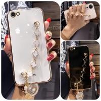 ราคา เคสโทรศัพท์มือถือ ซิลิโคนนุ่ม ลายใบโคลเวอร์ พร้อมสายโซ่คล้อง สําหรับ วีโว่ 1901 1906 1904 1935 1938 1814 1920 1818 1806 1819 1820 1811 1907 1940 1902 V1901 (20577777992)
