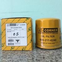 ราคา กรองน้ำมันเครื่อง รถยก Komatsu D20/6 (4D95), รถตักดินล้อยาง WA100 ยี่ห้อ Corner (7943855347)