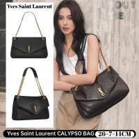 ราคา แซงต์โลร็องต์ Yves Saint Laurent CALYPSO กระเป๋าถือS/M YSL กระเป๋าสะพาย 777399# (29677596656)
