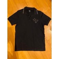 ราคา CPS Chaps แท้ 100% เสื้อคอโปโลยืดสีดำ ใหม่มาก (43260670889)