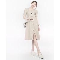 ราคา MARTIN BUTTON COTTON MIDI DRESS สีกากี จากร้าน SLYQ (8218843696)
