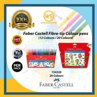 ราคา FABER-CASTELL FABER CASTELL เฟเบอร์ คาสเทลล์ เฟเบอร์-คาสเทลล์ ปากกาเมจิก 20 สี (154320) (11599431106)