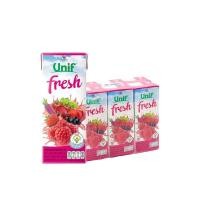 ราคา ยูนิฟ น้ำผักผลไม้ผสมน้ำมิกซ์เบอรี่รวม 180 มล 6 กล่อง (24839421246)