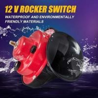 ราคา Universal Utv Atv 12v Horn Kit W/ Rocker Switch For Polaris Rzr 800 Xp Ranger Can-Am Maverick X3 Ar (27351946285)