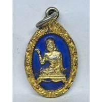 ราคา เหรียญนางกวักลงยาสีน้ำเงิน ด้านหลังสาริกา (27135163850)