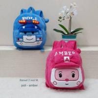 ราคา CHILDRENS BAG POLI AMBER IMPORTED FINE MATERIAL SIZE M/CUTE TODDLER BAG/CHILDRENS BAG CHARACTER POLI AMBER/TASBABY (42455790395)