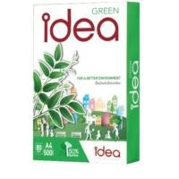 ราคา กระดาษถ่ายเอกสาร 80 แกรม ขนาด A4 IDEA GREEN บรรจุ 500 แผ่น (44102196264)