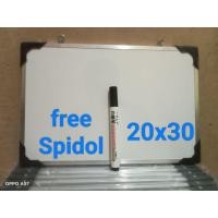 ราคา กระดานไวท์บอร์ดขนาดเล็ก ขนาด 20x30 (26341736929)